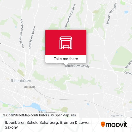 Ibbenbüren Schule Schafberg map