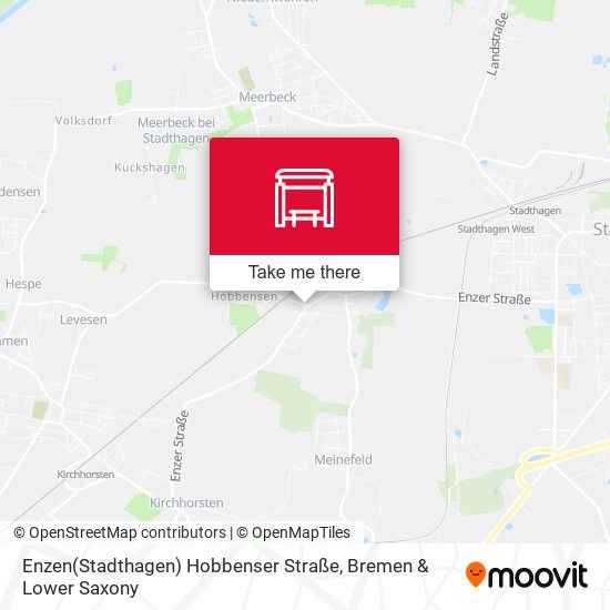 Enzen(Stadthagen) Hobbenser Straße map
