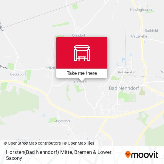 Horsten(Bad Nenndorf) Mitte map