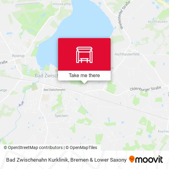 Карта Bad Zwischenahn Kurklinik