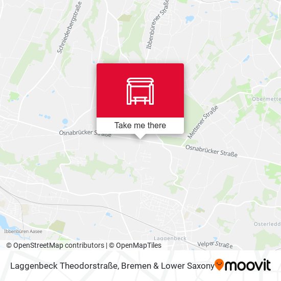 Laggenbeck Theodorstraße map