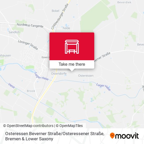 Osteressen Beverner Straße / Osteressener Straße map