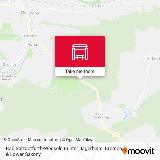 Bad Salzdetfurth-Wesseln Bünter Jägerheim map