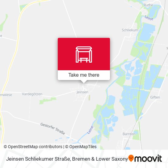 Jeinsen Schliekumer Straße map