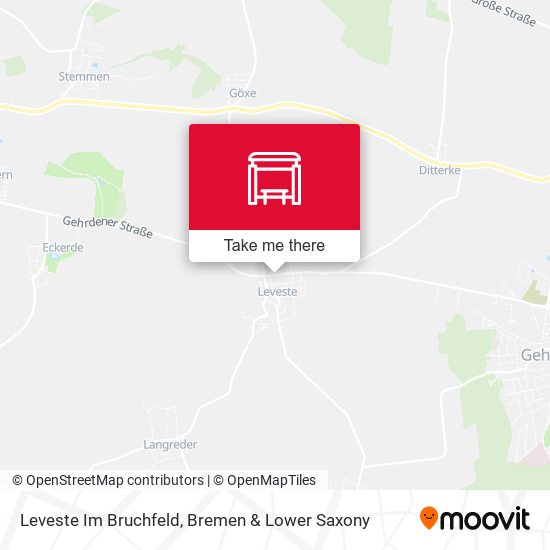 Leveste Im Bruchfeld map