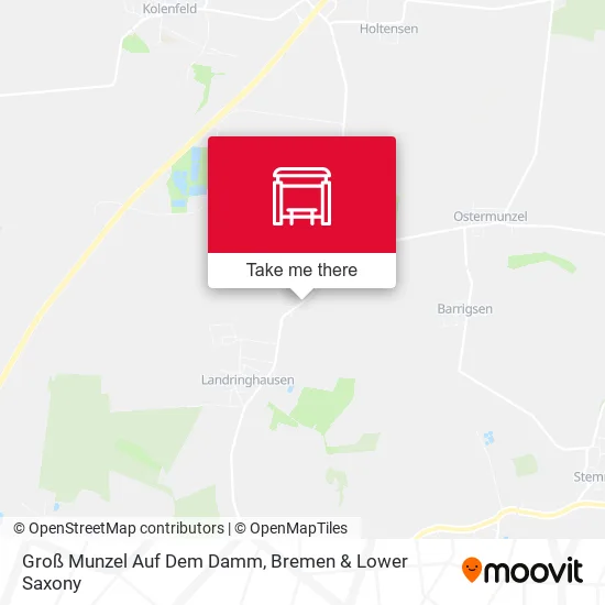 Groß Munzel Auf Dem Damm map