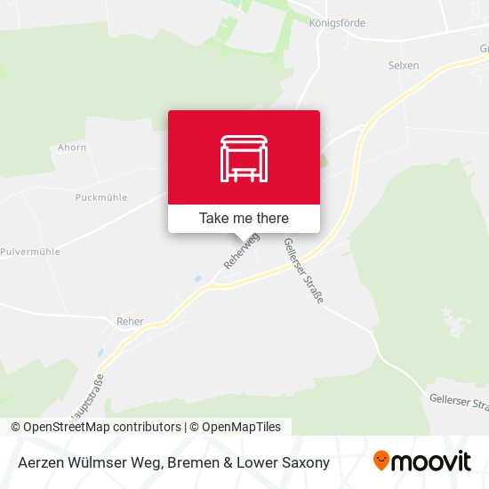 Aerzen Wülmser Weg map