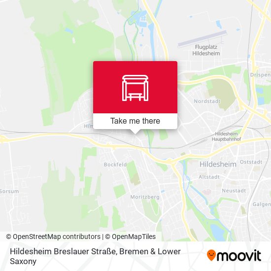 Hildesheim Breslauer Straße map