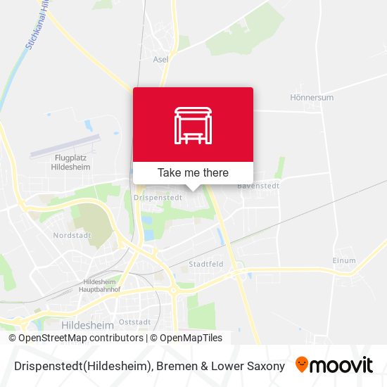Drispenstedt(Hildesheim) map
