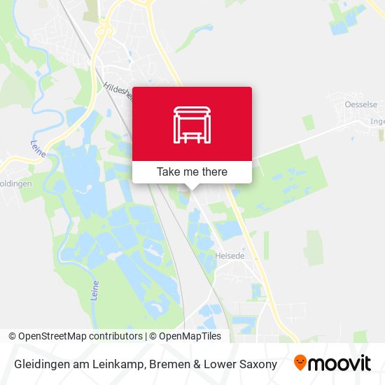 Gleidingen am Leinkamp map