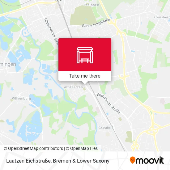 Карта Laatzen Eichstraße