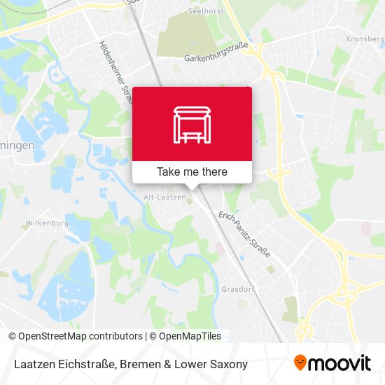 Laatzen Eichstraße map