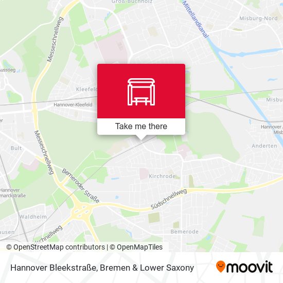Hannover Bleekstraße map