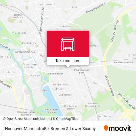Карта Hannover Marienstraße