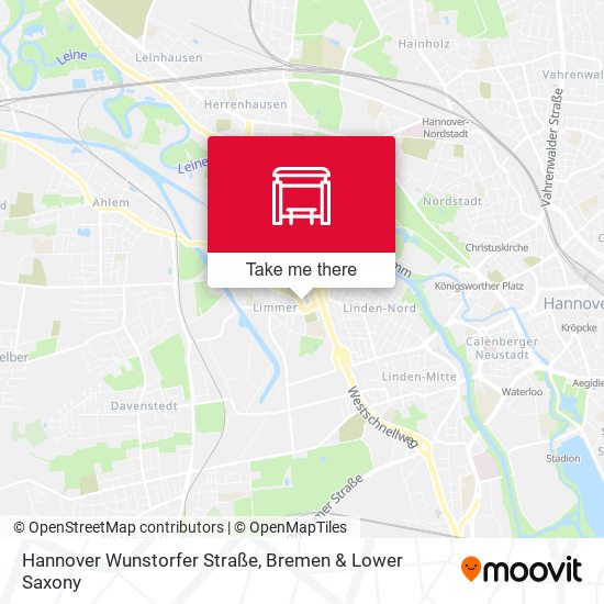 Hannover Wunstorfer Straße map