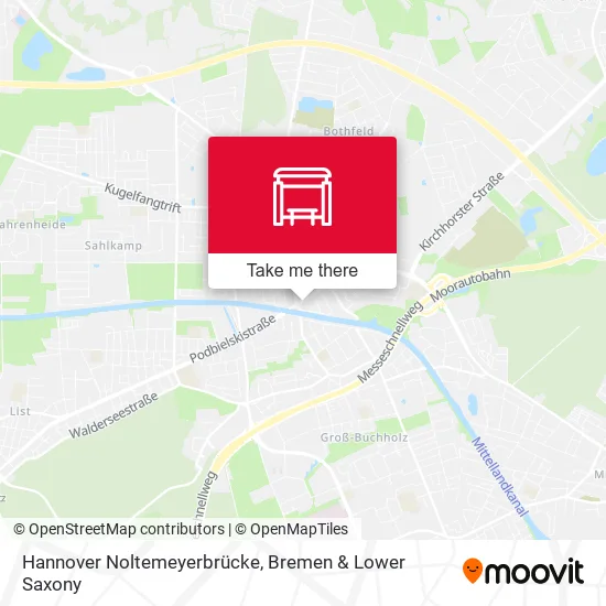 Карта Hannover Noltemeyerbrücke