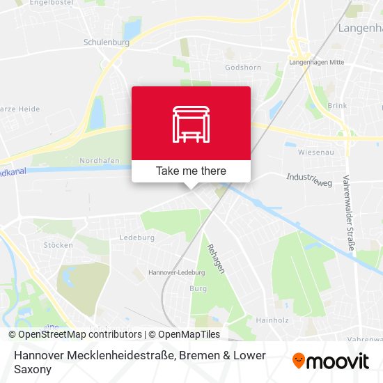 Hannover Mecklenheidestraße map