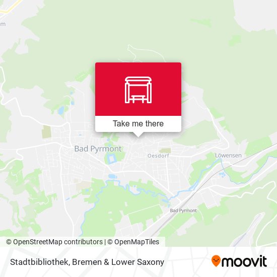 Stadtbibliothek map