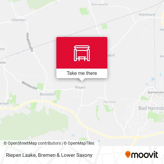 Riepen Laake map