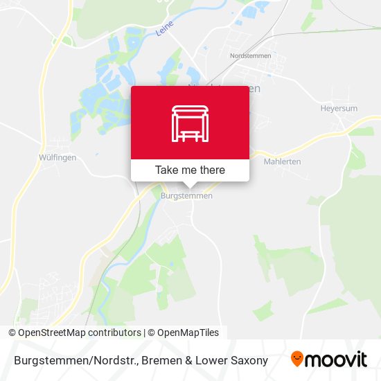 Burgstemmen/Nordstr. map