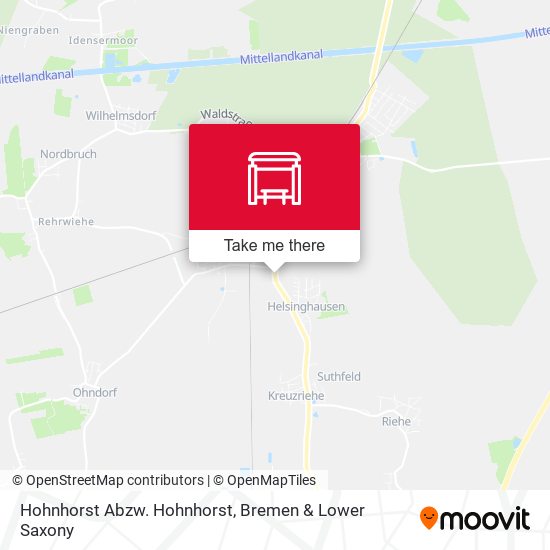 Hohnhorst Abzw. Hohnhorst map