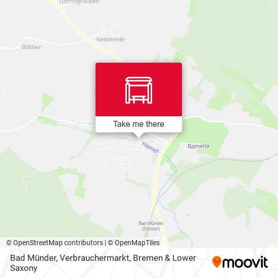 Bad Münder, Verbrauchermarkt map