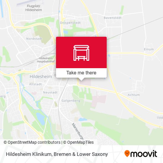 Hildesheim Klinikum map