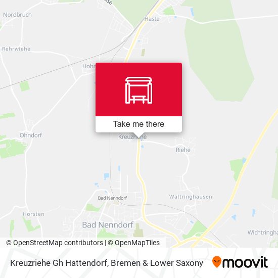 Kreuzriehe Gh Hattendorf map
