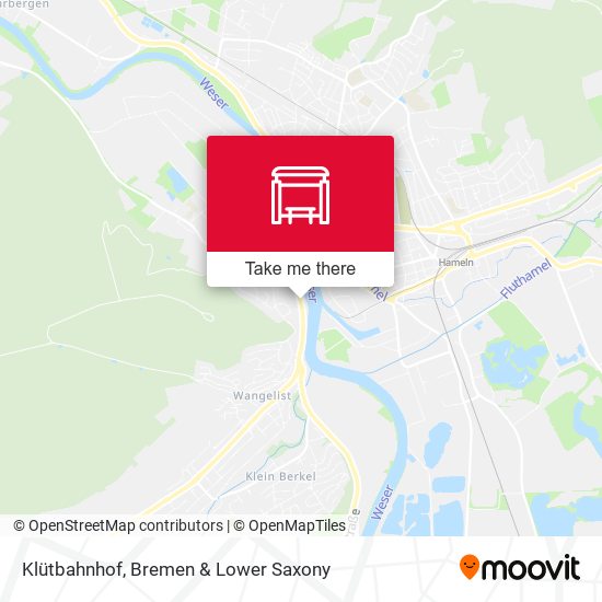 Klütbahnhof map