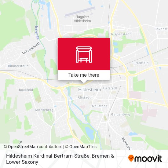 Hildesheim Kardinal-Bertram-Straße map