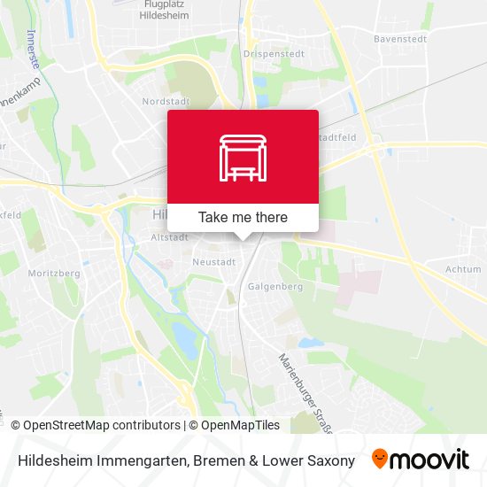 Hildesheim Immengarten map