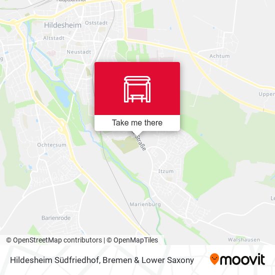 Hildesheim Südfriedhof map