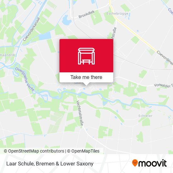Laar Schule map