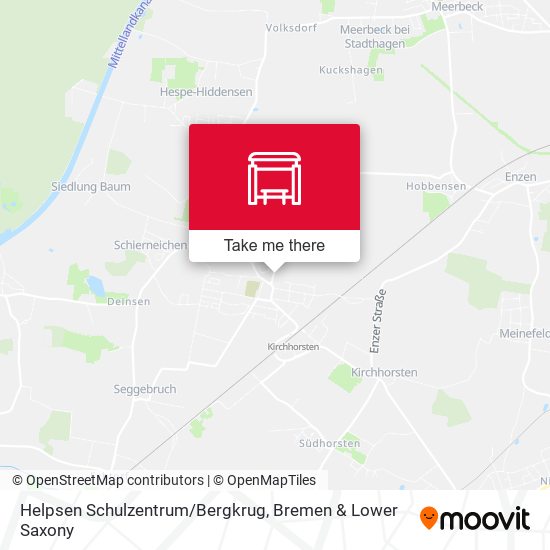 Helpsen Schulzentrum/Bergkrug map