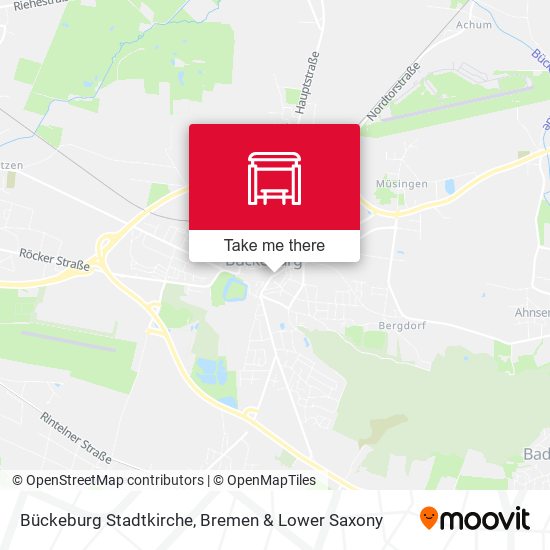 Bückeburg Stadtkirche map