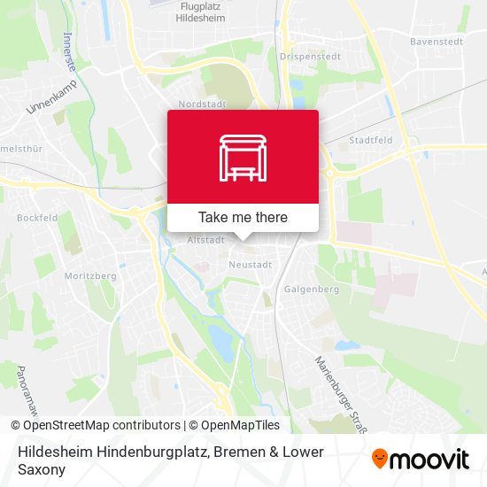 Карта Hildesheim Hindenburgplatz