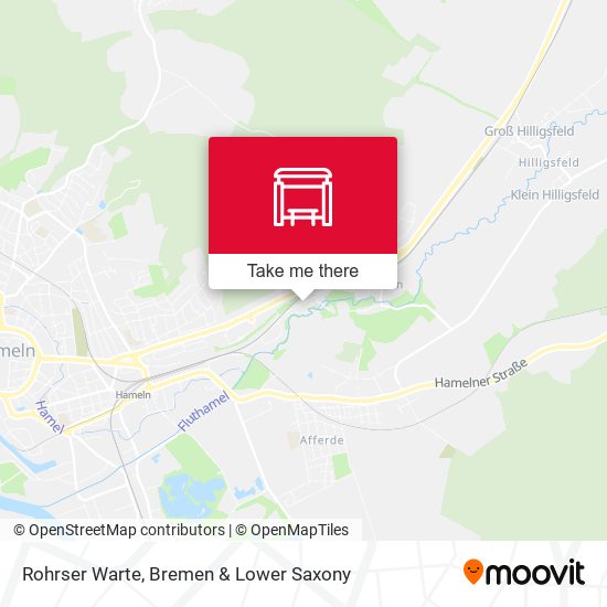 Rohrser Warte map
