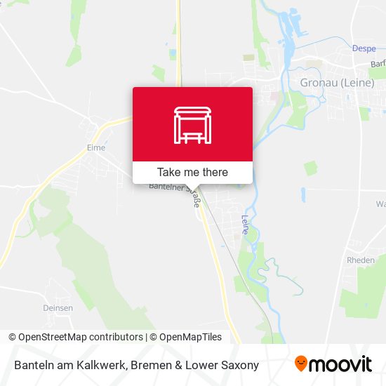 Banteln am Kalkwerk map