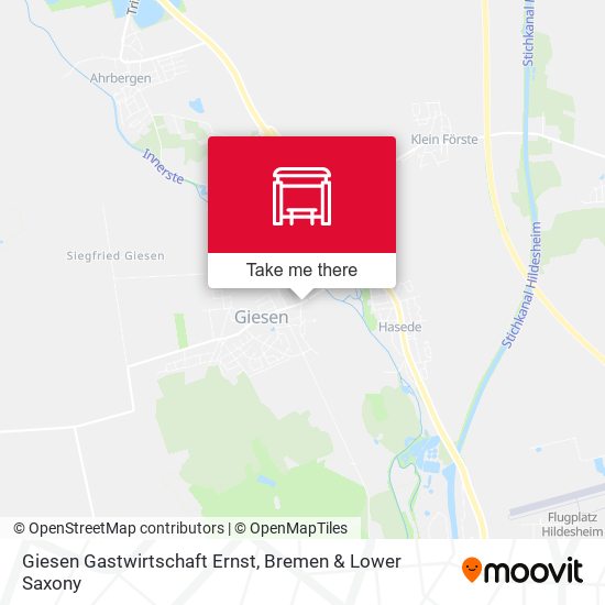 Giesen Gastwirtschaft Ernst map
