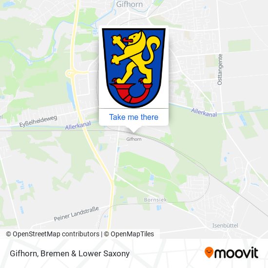 Gifhorn map