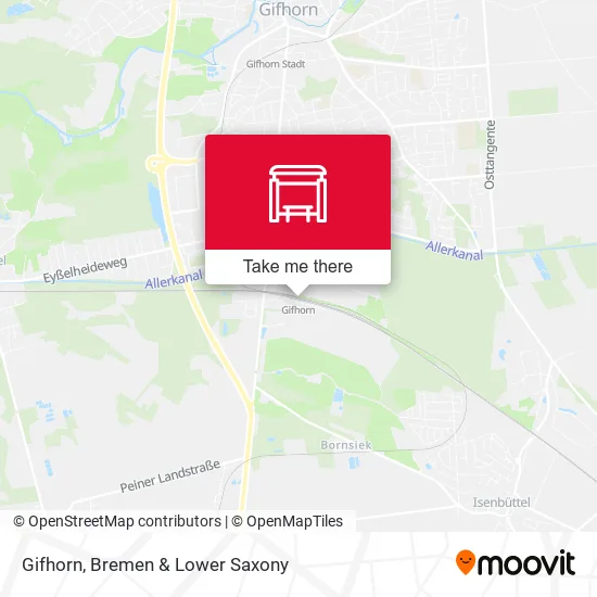 Карта Gifhorn