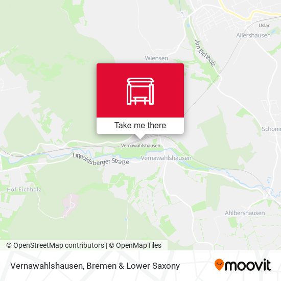 Vernawahlshausen map