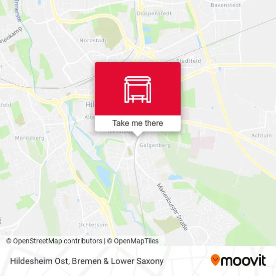 Карта Hildesheim Ost