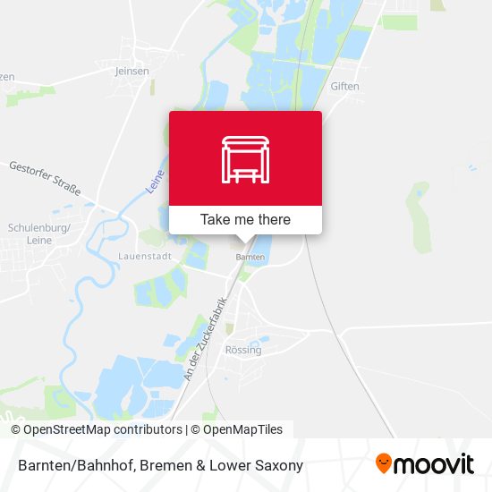 Barnten/Bahnhof map
