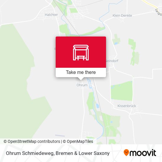 Ohrum Schmiedeweg map