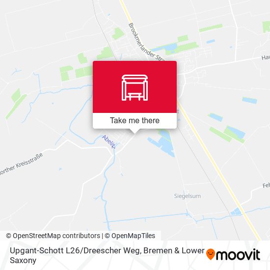 Upgant-Schott L26 / Dreescher Weg map