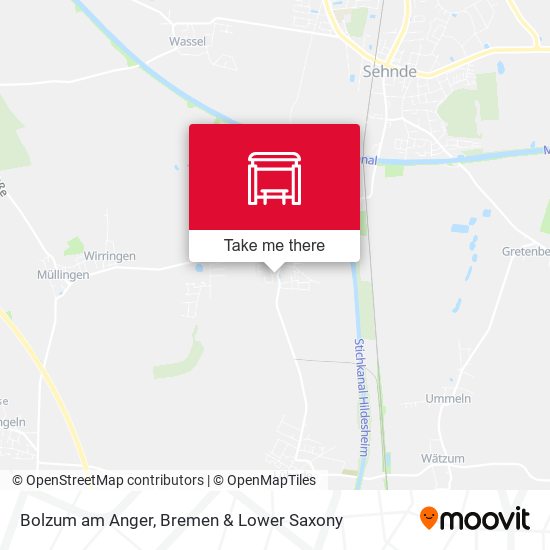 Bolzum am Anger map