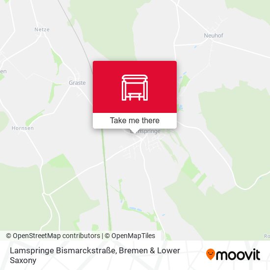 Lamspringe Bismarckstraße map