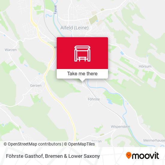Föhrste Gasthof map