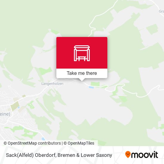 Sack(Alfeld) Oberdorf map